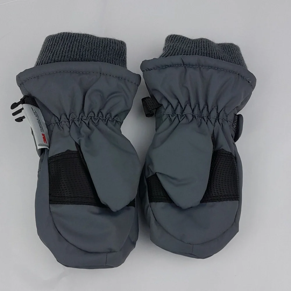 3M Thinsulate Dark Gray Mittens